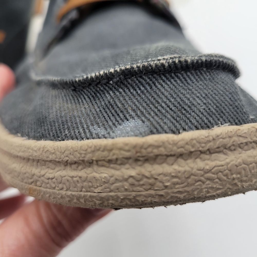 Sketchers Air Cooled Gogamat Arch Denim/Brown Spot on front Sneaker Size 10 - Picture 8 of 12